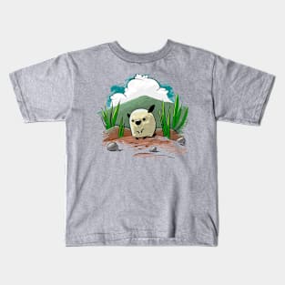 Hamster In Landscape Kids T-Shirt